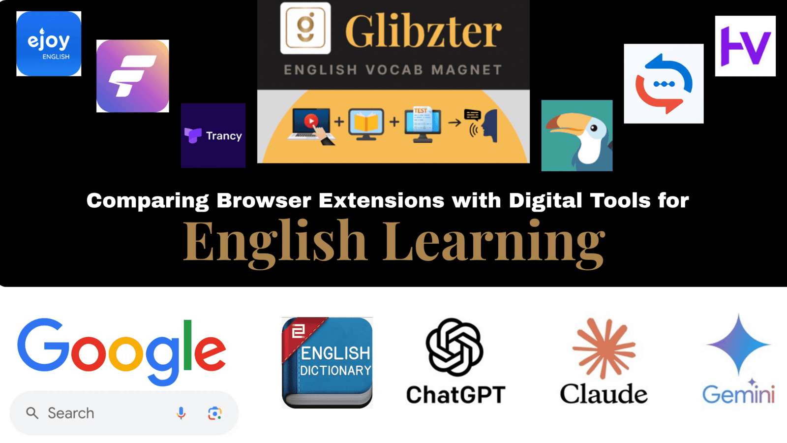 Comparing Chrome Extensions for English Vocabulary Learning against other Digital Tools