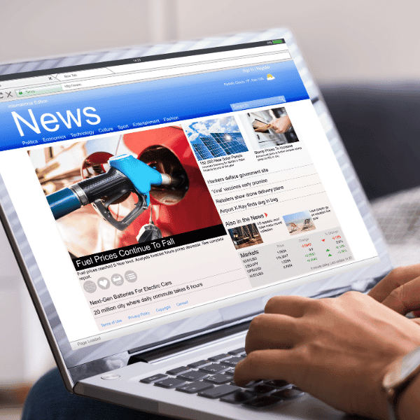 Learn English vocabulary while reading online articles